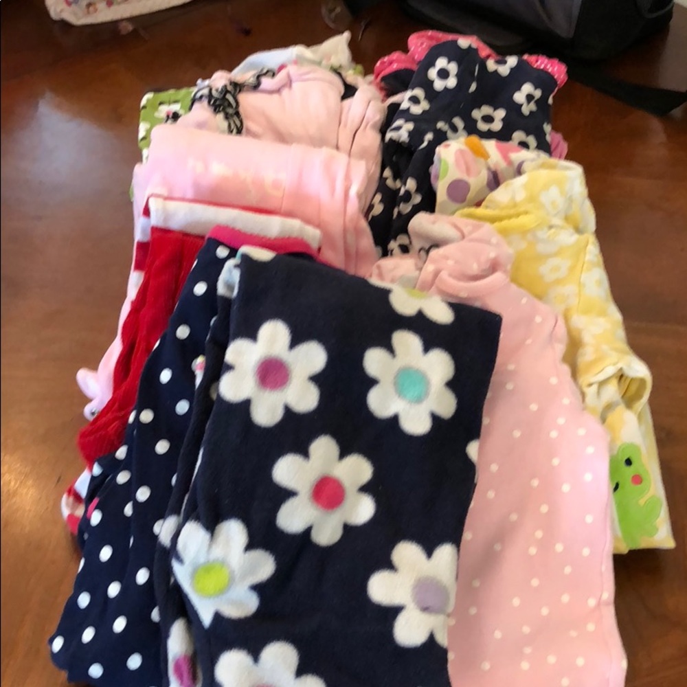 Baby Girls Footed Sleep and Play Lot